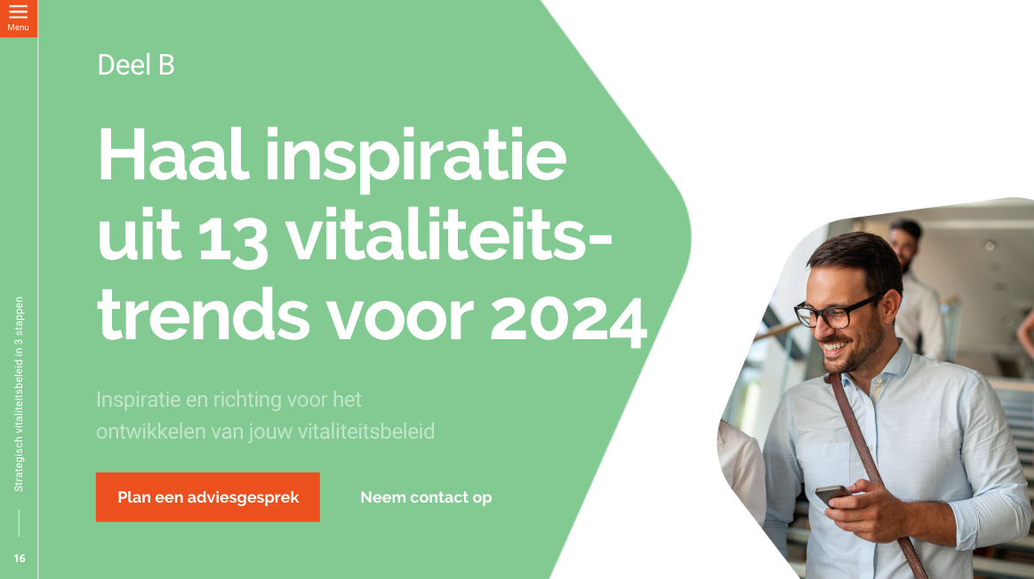 Maar liefst 13 actuele vitaliteitstrends