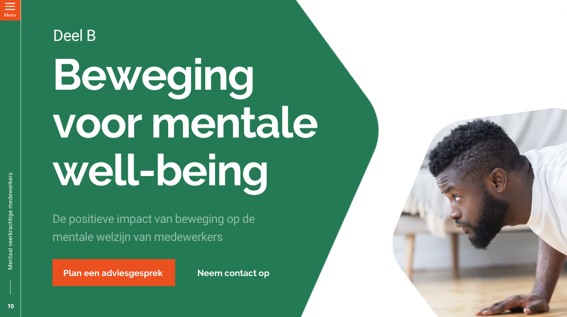 Beweging voor mentale well-being