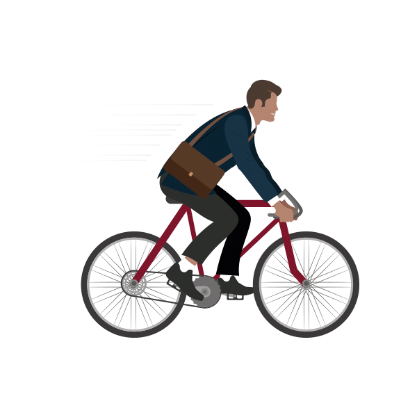 Fietsen naar je werk de fiets flex dag